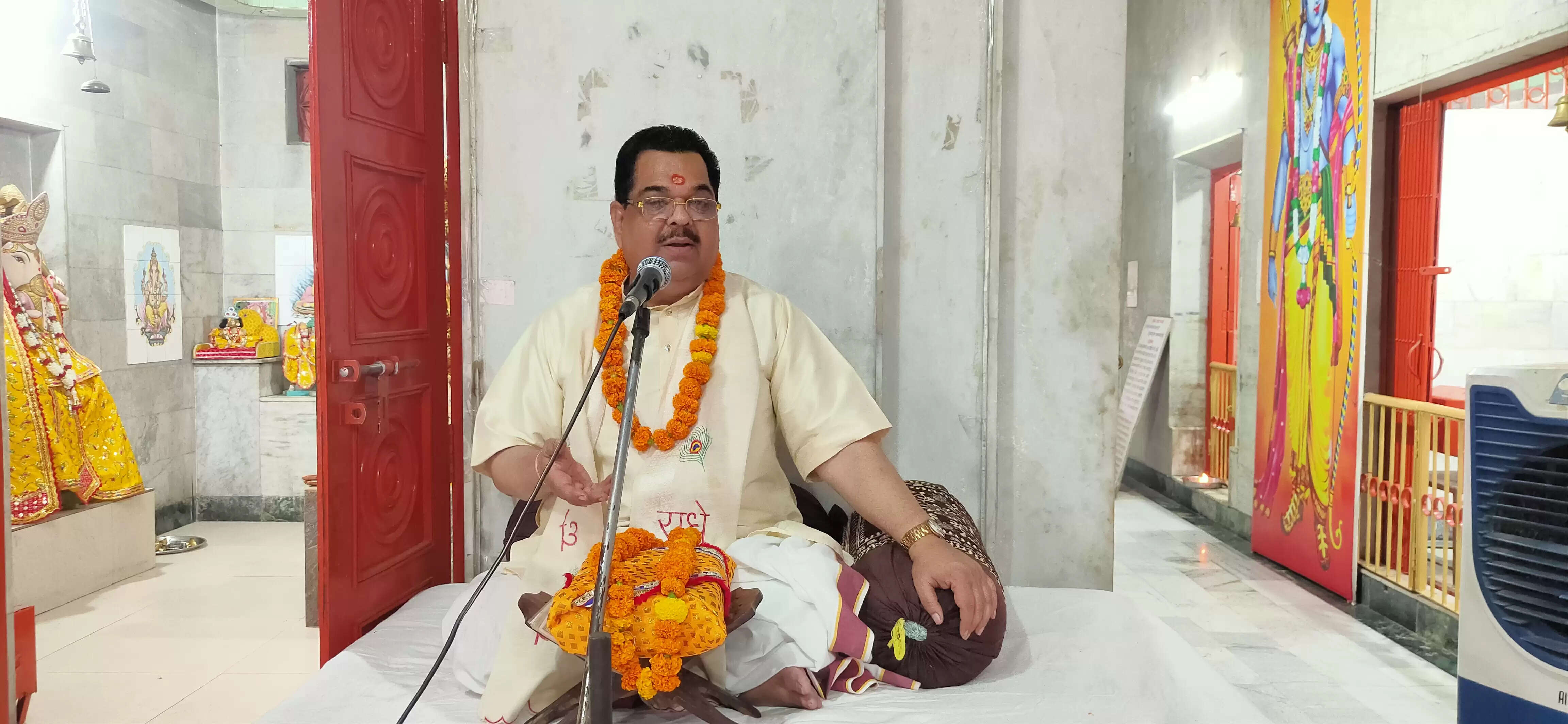 जीवन में निश्चिंत्ता और निर्भयता जरुरी : पंडित बृजेश पाठक