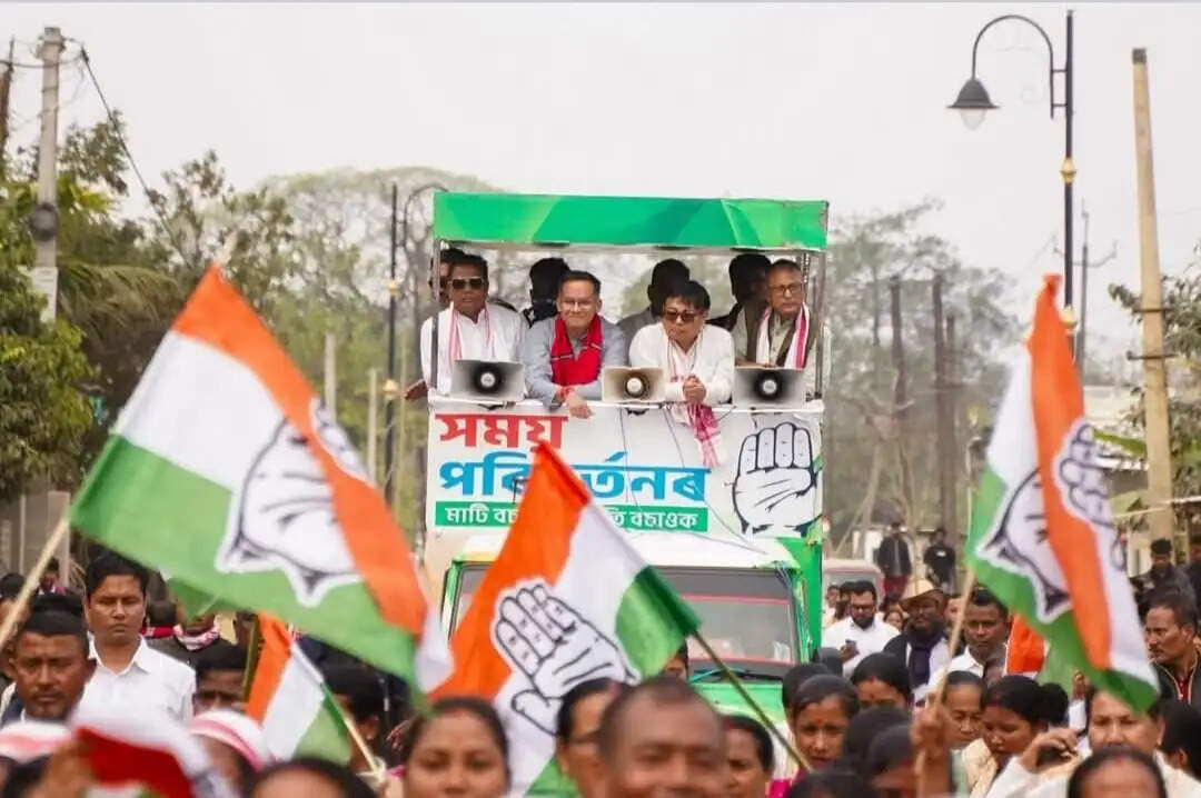 शिवसागर पहुंची कांग्रेस की ‘समय परिवर्तनर यात्रा', गौरव गोगोई ने भाजपा पर साधा निशाना