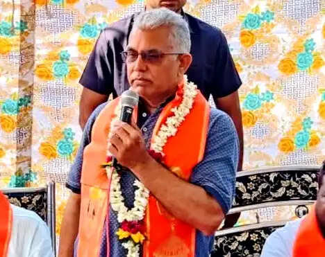 दिलीप घोष का दावा - हार के डर से तृणमूल हिंसक