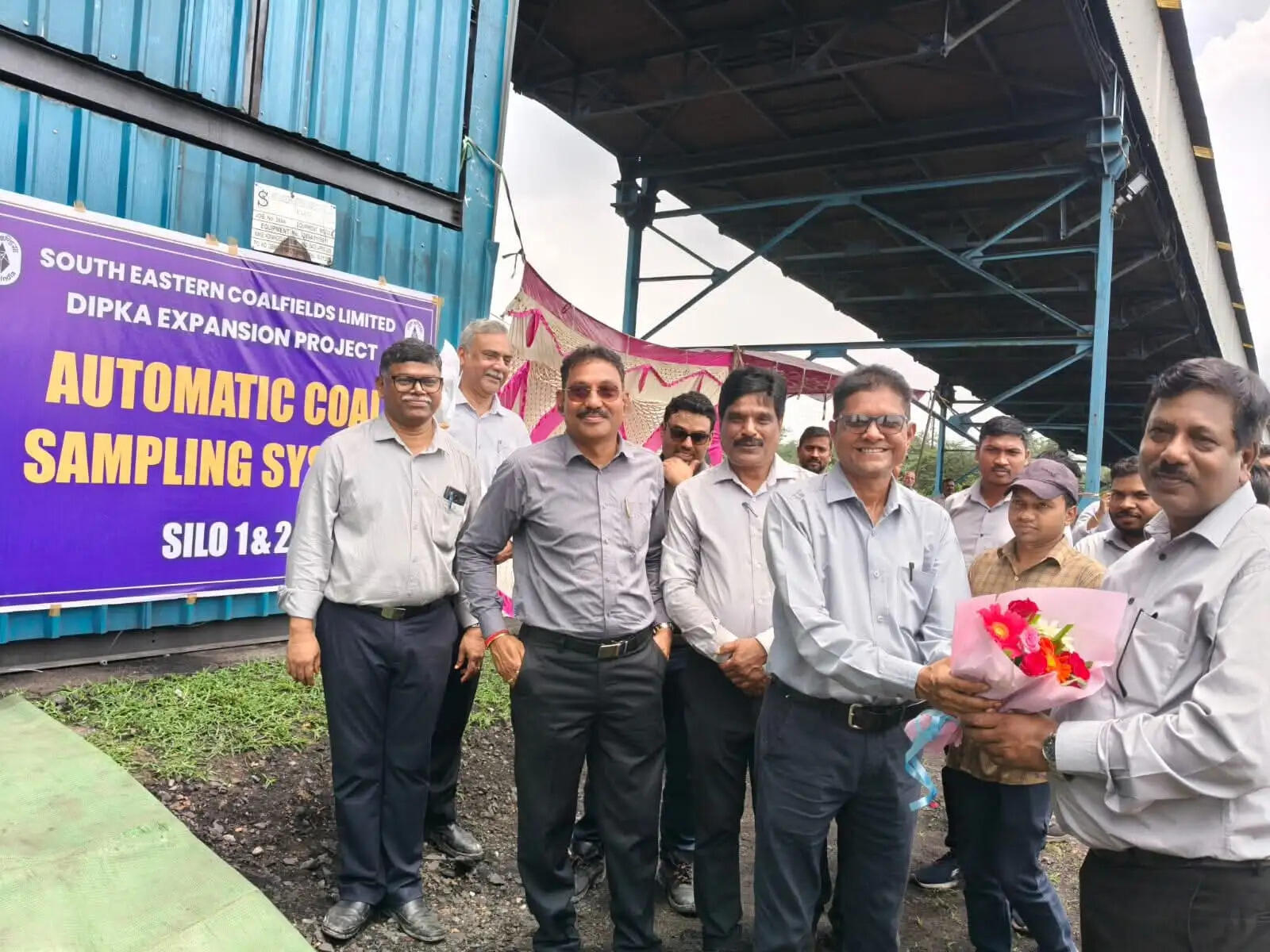दीपका साइलो में ऑटोमैटिक मैकेनिकल सैंपलर शुरू, कोयला गुणवत्ता जांच होगी पूरी तरह स्वचालित