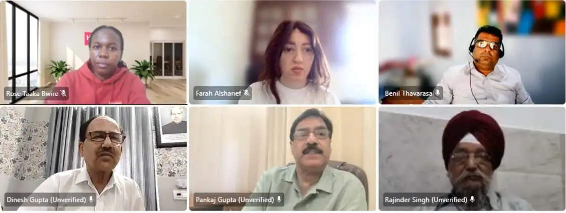 वृद्धजनों के कल्याण पर अंतरराष्ट्रीय संवाद, हेल्पएज इंटरनेशनल के साथ वर्चुअल बैठक आयोजित
