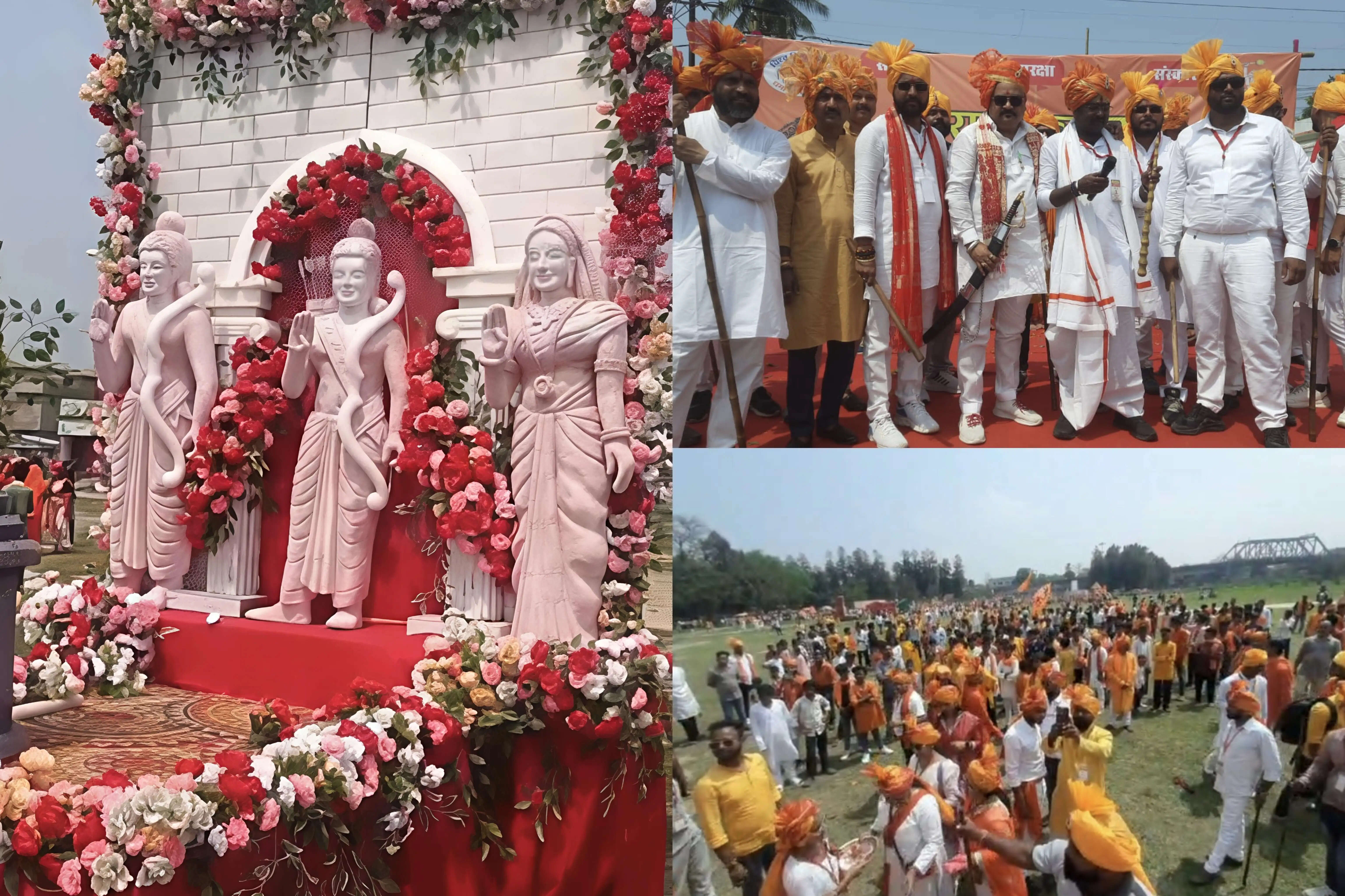 किशनगंज में रामनवमी पर निकली भव्य शोभा यात्रा, जयकारों से गूंजा शहर