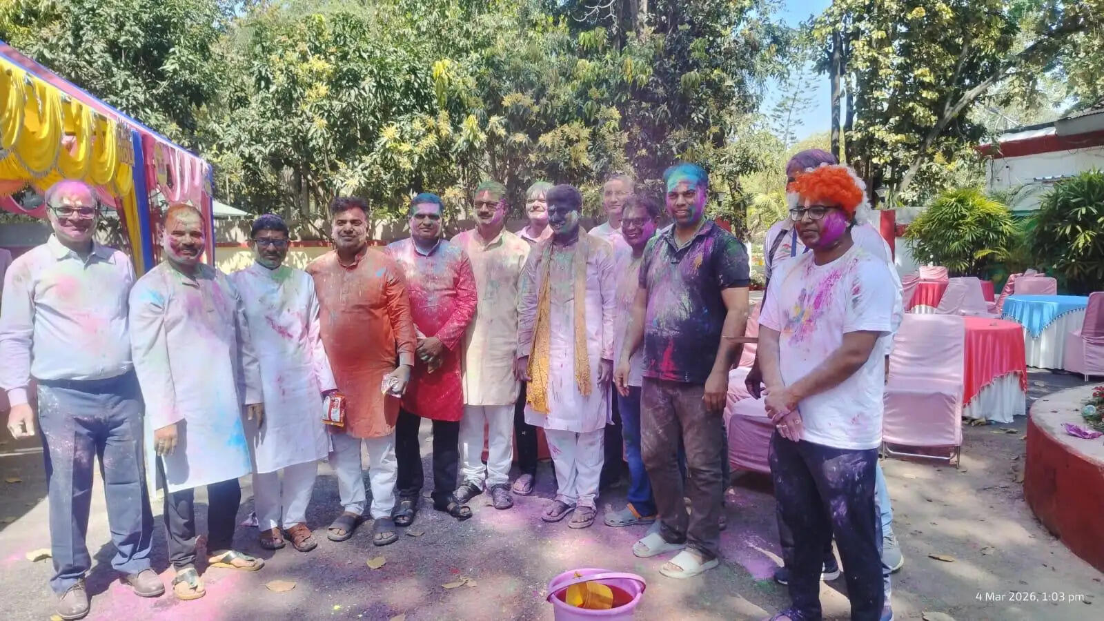 रांची जिला प्रशासन में छाया होली का रंग, उपायुक्त मंजूनाथ भजंत्री ने की शांति व सौहार्द की अपील