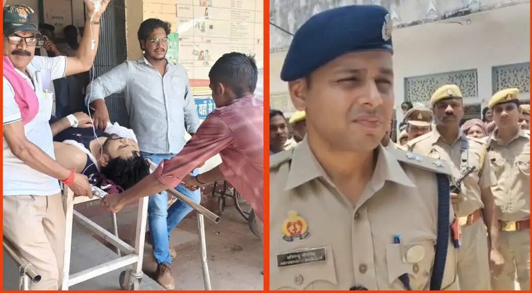 पारिवारिक विवाद में पिता ने बेटे-बहू को मारी गोली, घायल