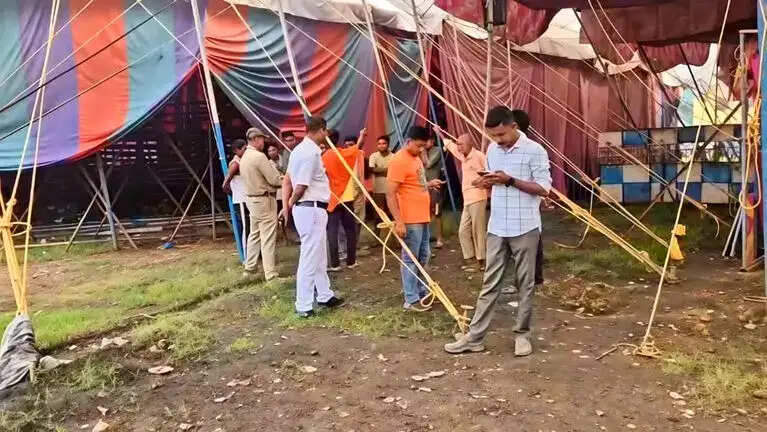 सर्कस के तंबू में कर्मी का शव मिलने से उखड़ा में सनसनी, जांच में जुटी पुलिस