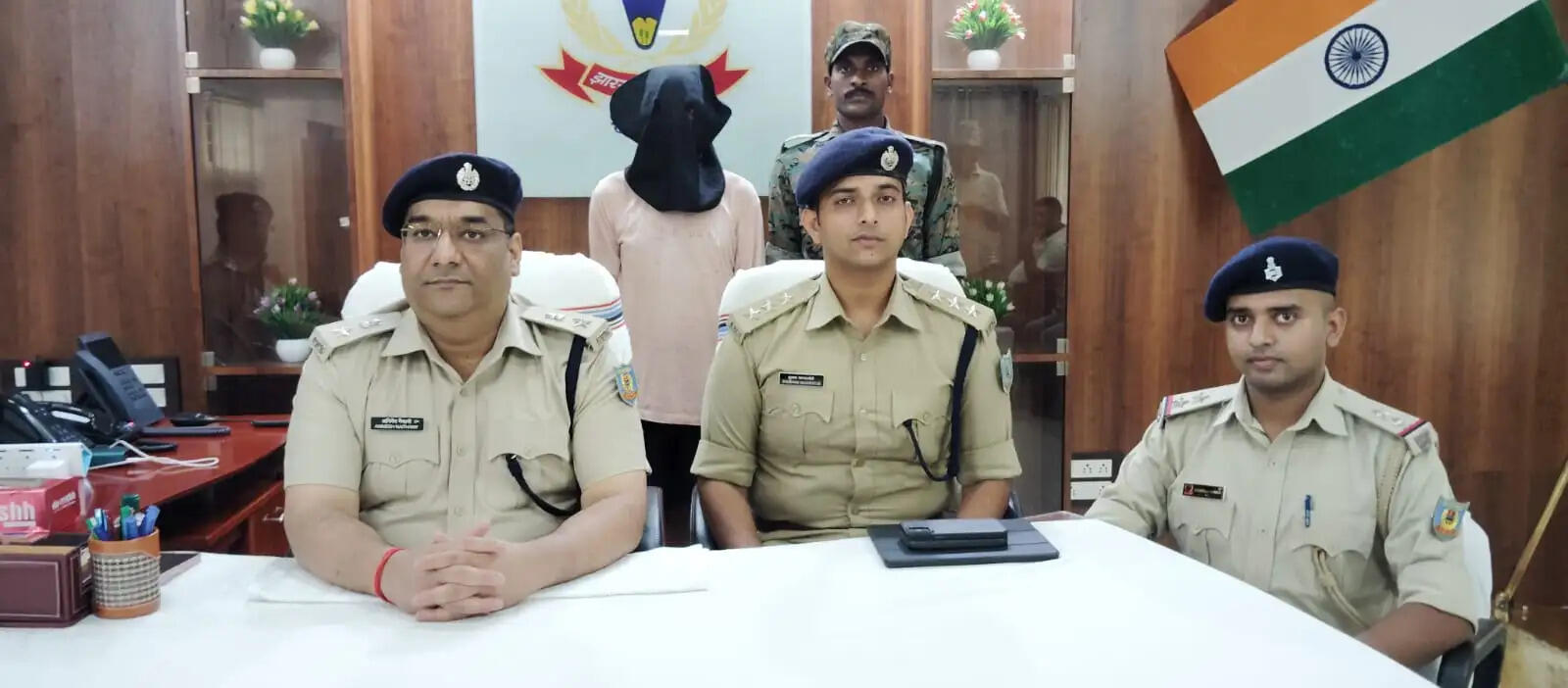टीएसपीसी एरिया कमांडर मोछू गिरफ्तार