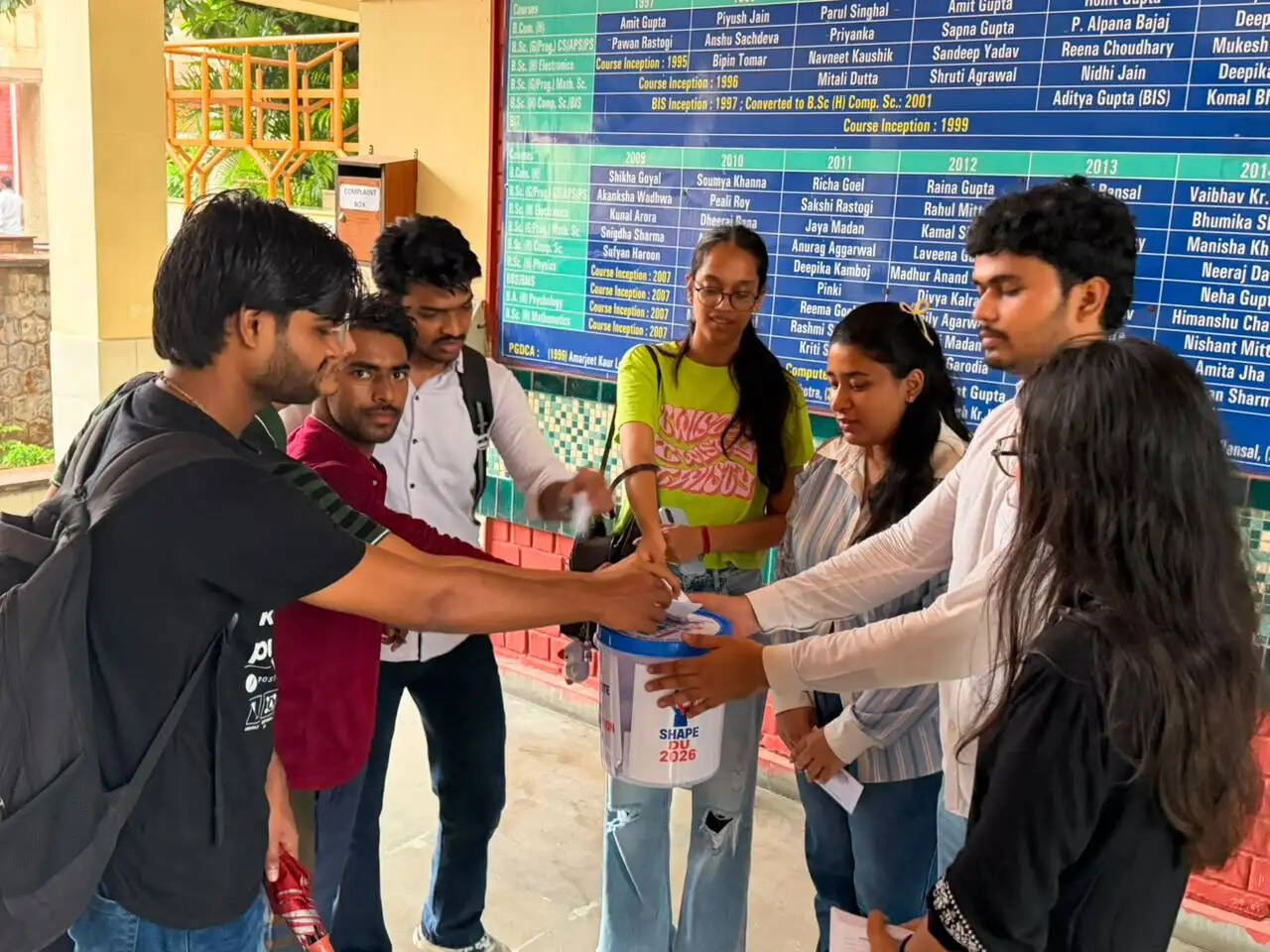 'मेरा कैंपस, मेरा घोषणापत्र' अभियान के तहत डीयू के छात्रों से मिले छह हजार सुझाव: एनएसयूआई
