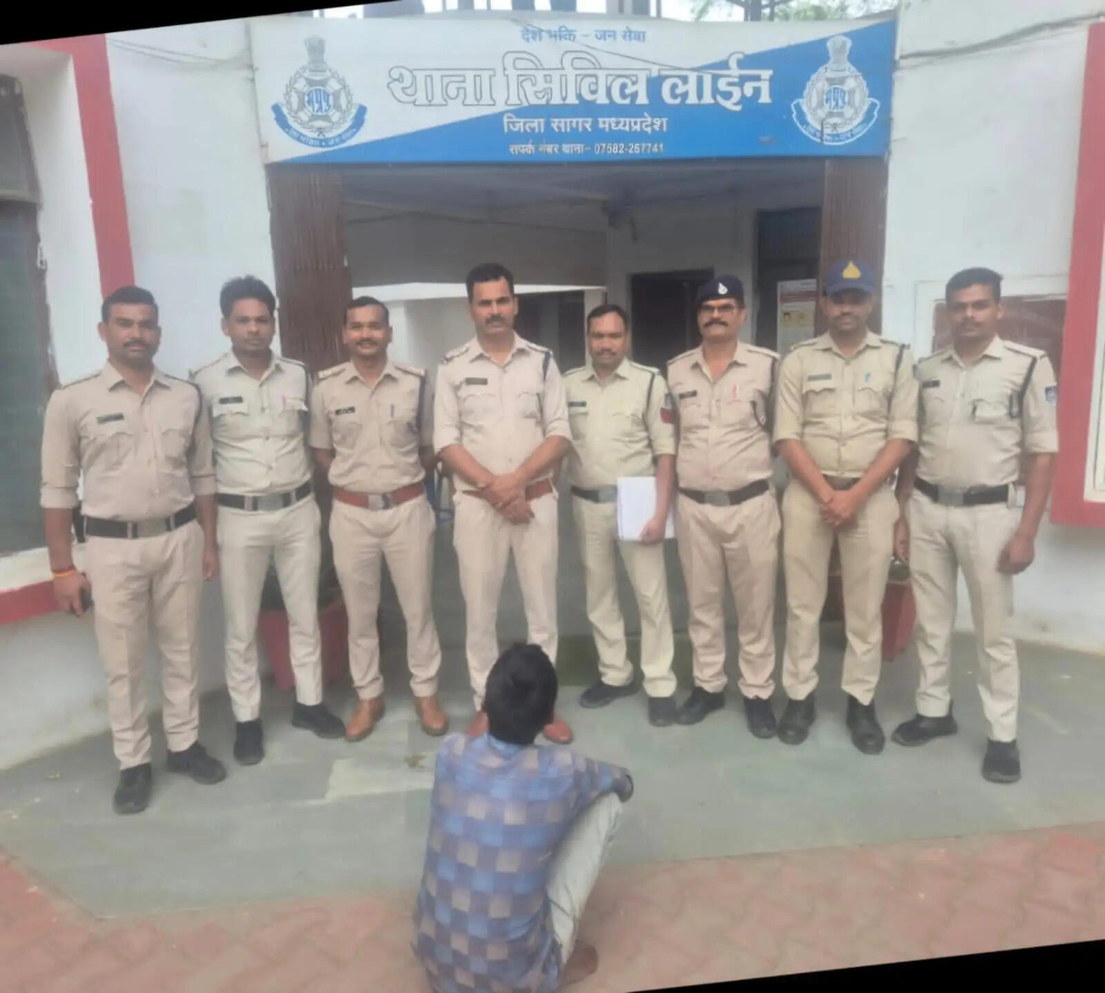 सागर में 48 घंटे में सुलझी हत्या की गुत्थी, पैसों के विवाद में कुल्हाड़ी से की थी हत्या