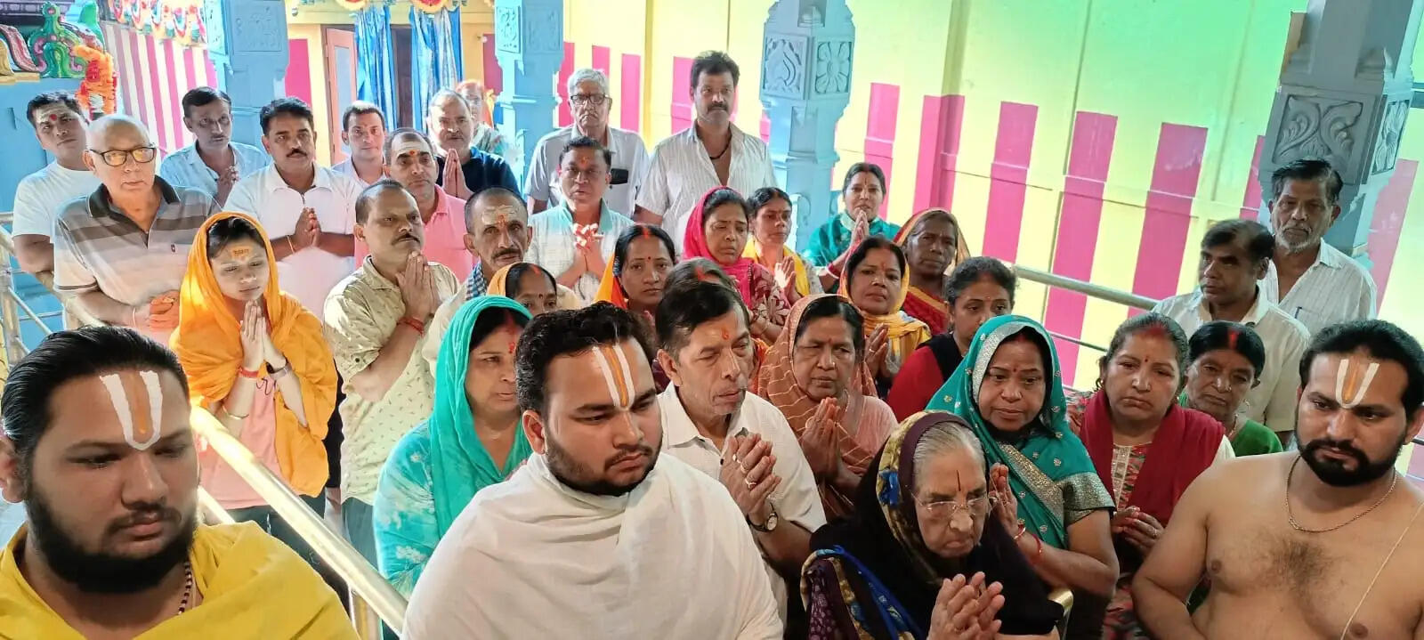 अपरा एकादशी पर श्रीवेंकटेश्वर मंदिर में लगी भक्तों की भारी भीड