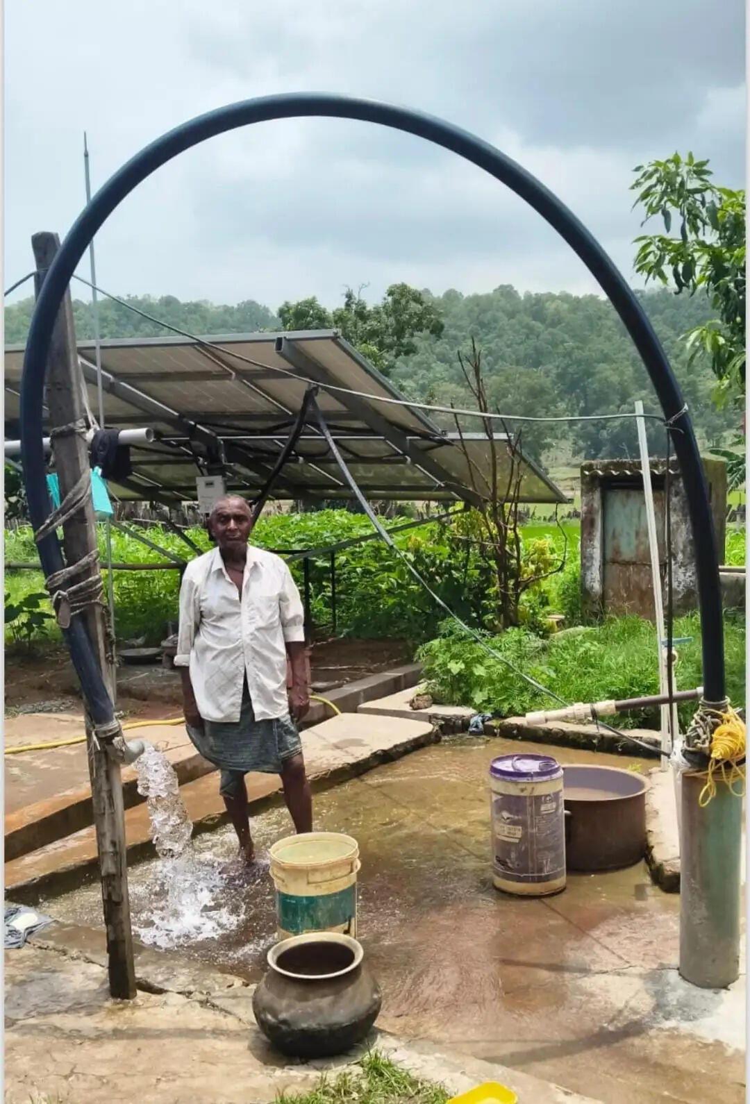 सीएम हेल्पलाइन की शिकायत का त्वरित समाधान, सोलर पंप चालू होने से लौटी किसान के खेतों की रौनक