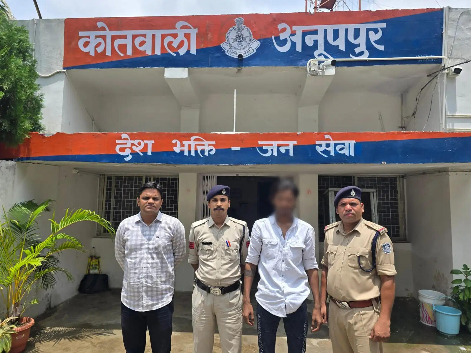 अनूपपुर में ब्राउन शुगर के साथ युवक गिरफ्तार, 78 हजार की खेप जब्त