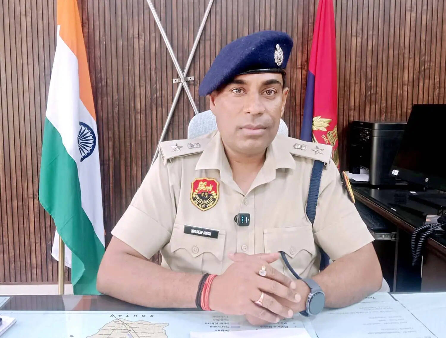 जींद : स्वतंत्रता दिवस को लेकर पुलिस ने बढ़ाई चौकसी