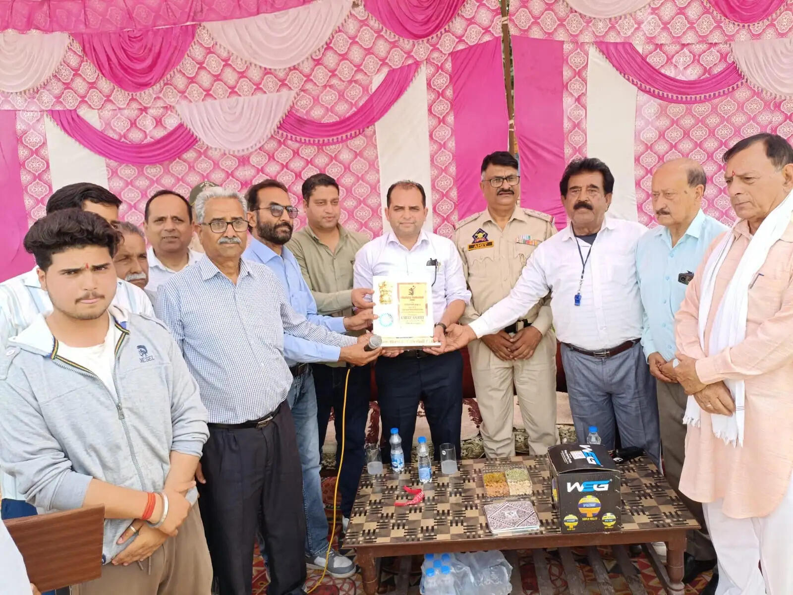 हीरानगर में वॉलीबॉल ओपन चैंपियनशिप का आगाज, ‘नशा मुक्त भारत’ का संदेश