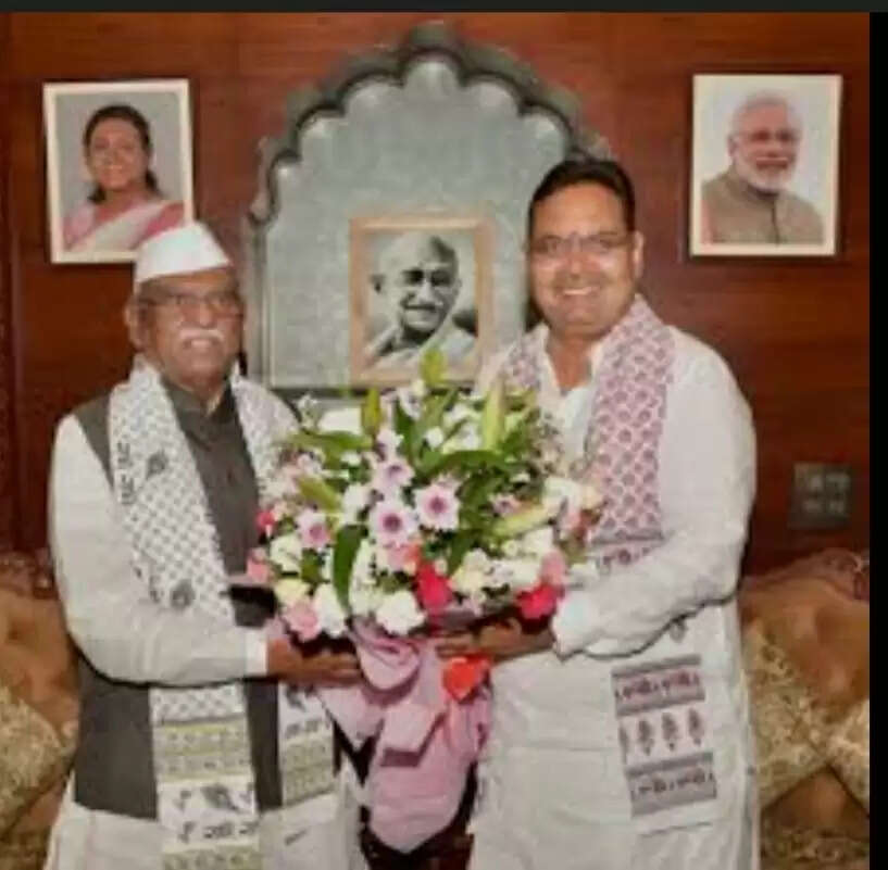 राज्यपाल ने मुख्यमंत्री भजनलाल शर्मा को दी जन्मदिन की बधाई