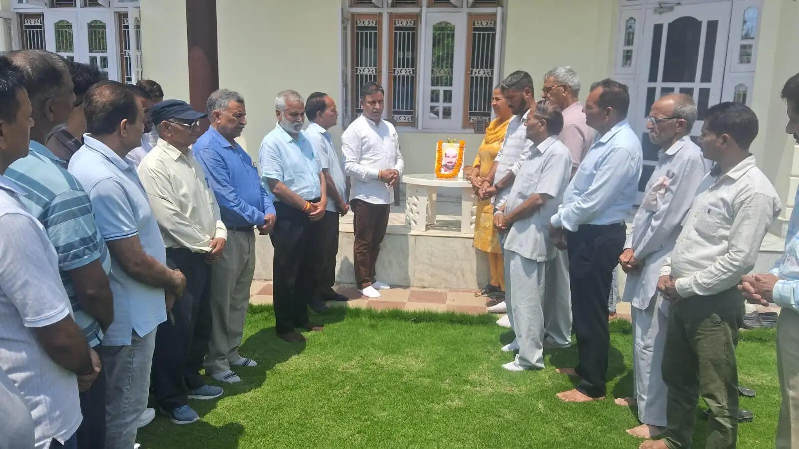 कठुआ में शहीद अमरनाथ भगत को भावभीनी श्रद्धांजलि