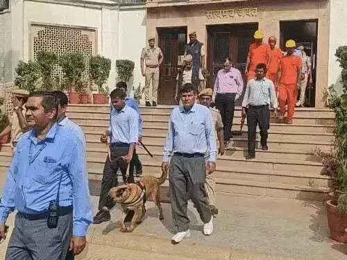 राजस्थान हाईकोर्ट को फिर बम से उड़ाने की धमकी