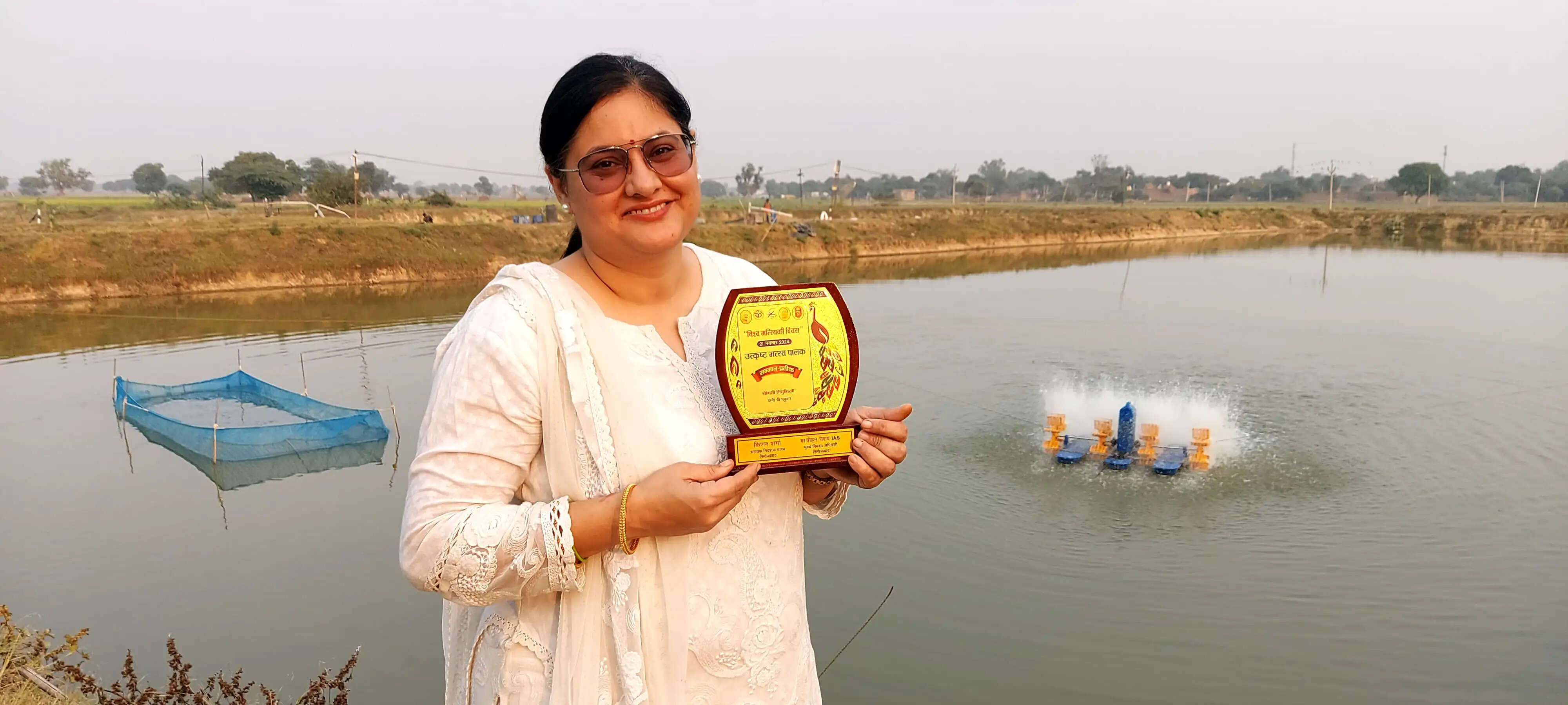 प्रधानमंत्री मत्स्य संपदा योजना से पीयूषिका ने बदली अपनी किस्मत