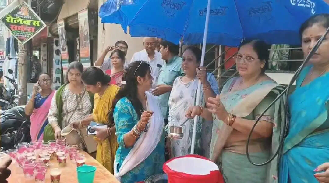 शीतल जल सेवा का शुभारंभ