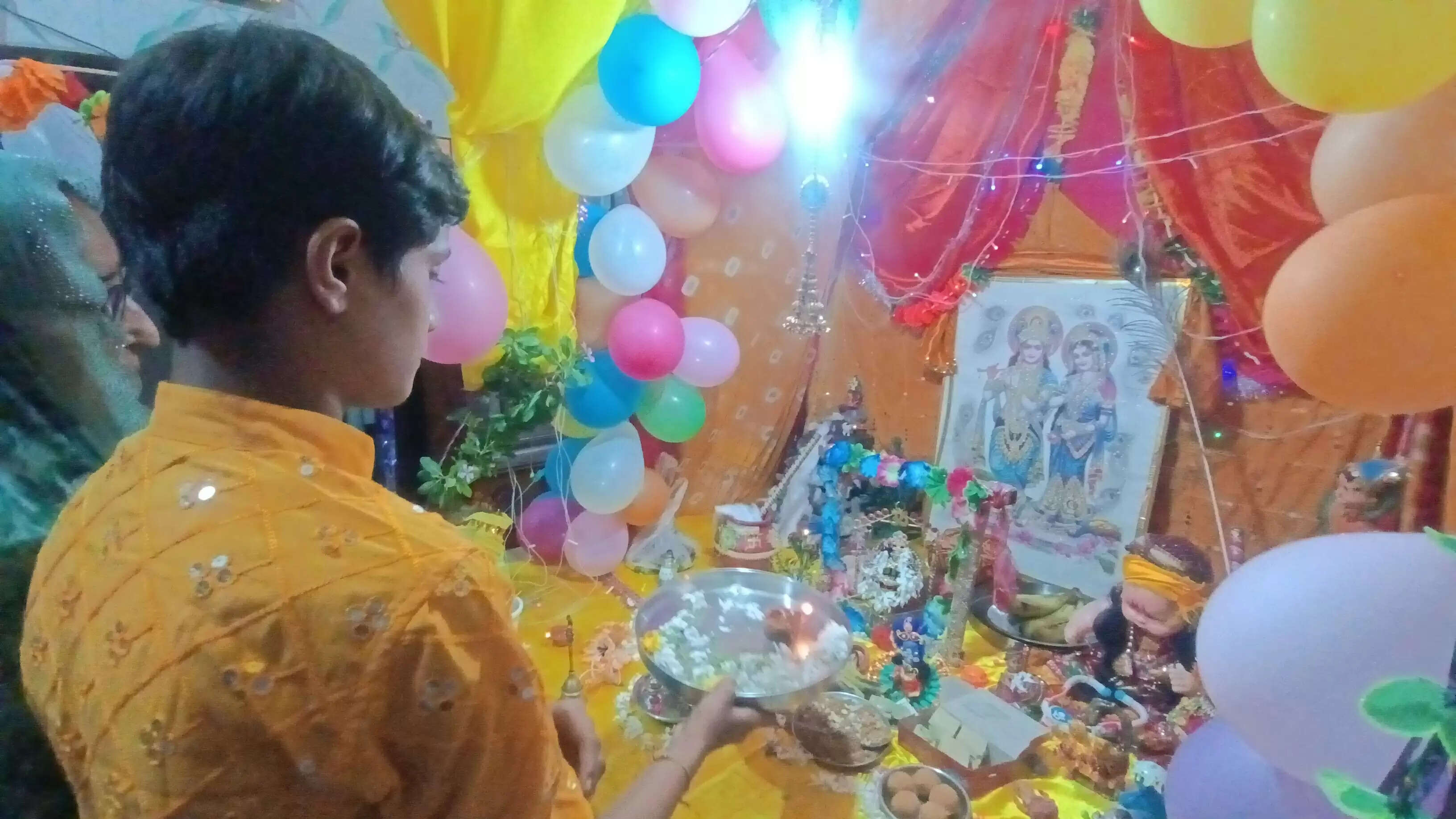 हर्षोल्लास पूर्वक मनाया गया श्री कृष्ण जन्मोत्सव,जेल में बंद 59 कैदियों ने रखा व्रत