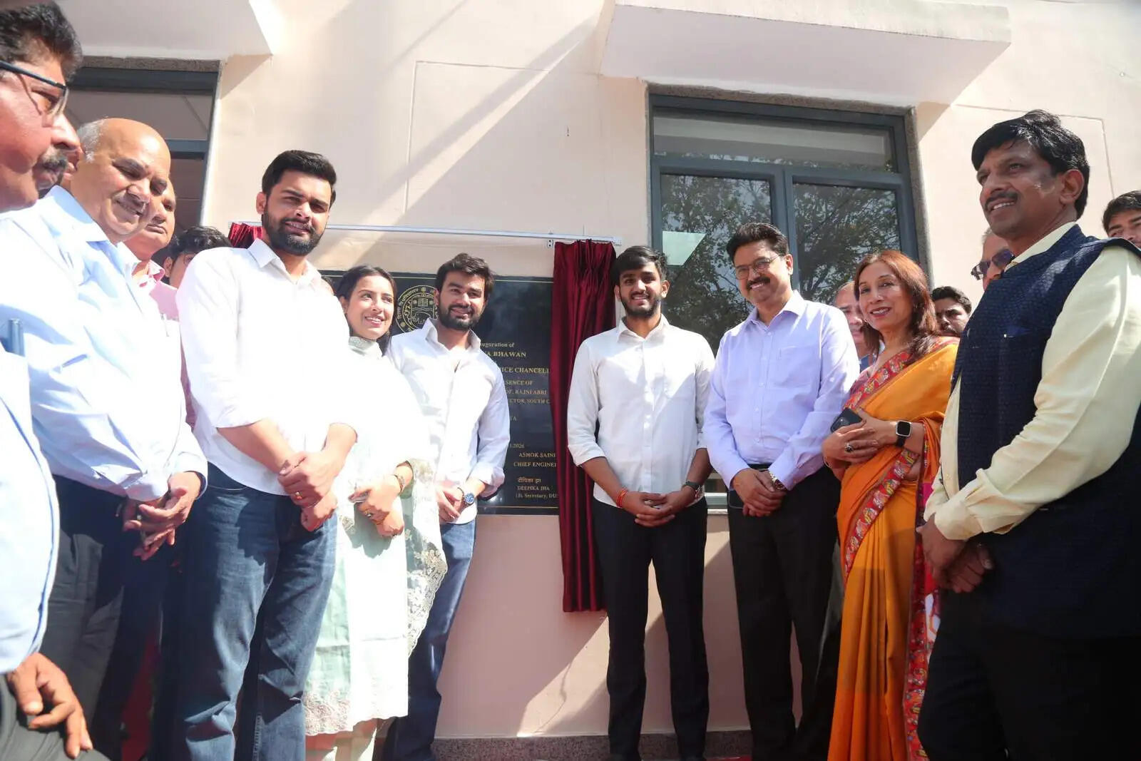 डीयू कुलपति ने किया स्टूडेंट्स एक्टिविटी सेंटर का उद्घाटन