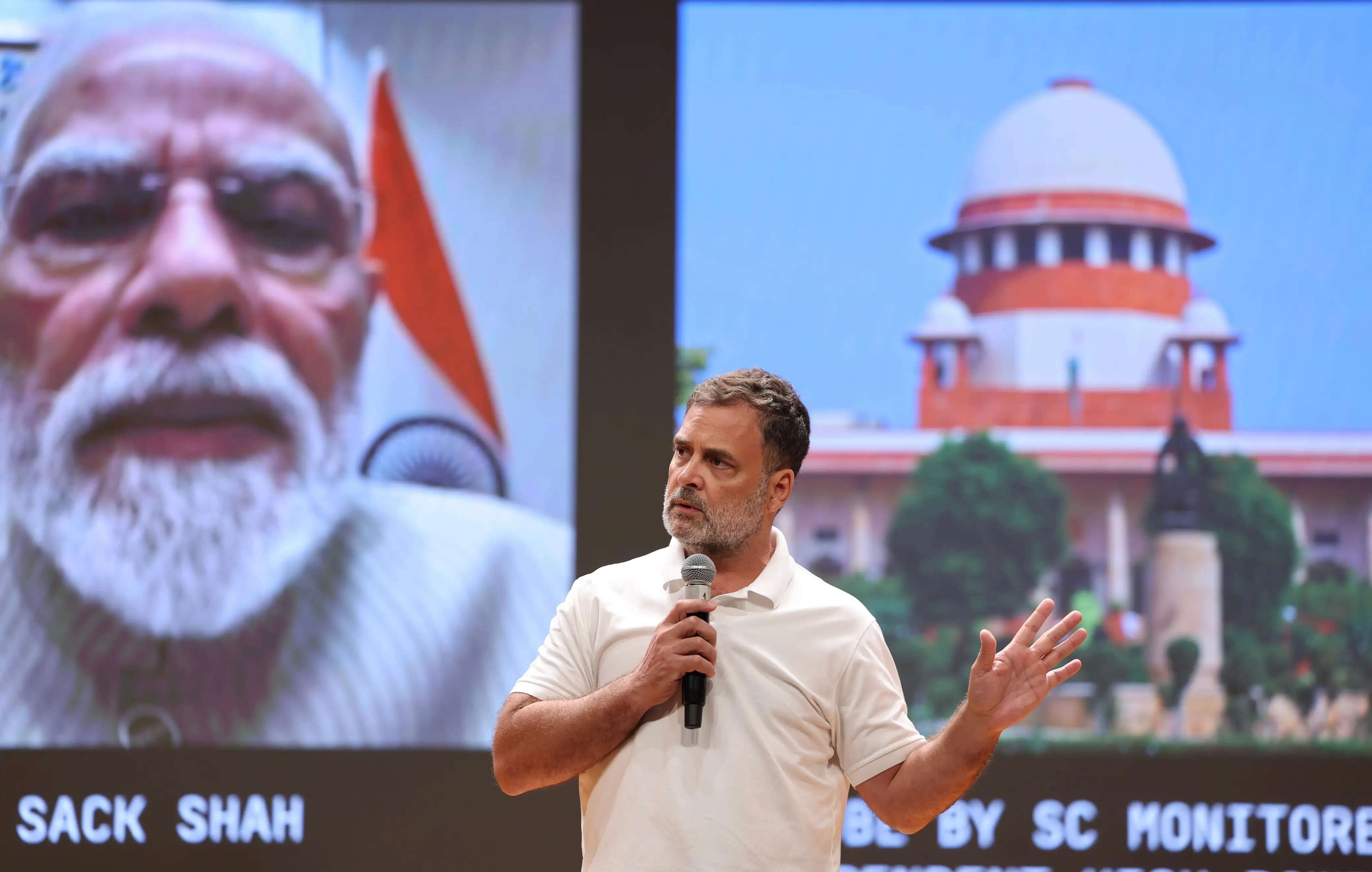 राहुल गांधी ने छात्रों पर पुलिस कार्रवाई के लिए अमित शाह को ठहराया जिम्मेदार