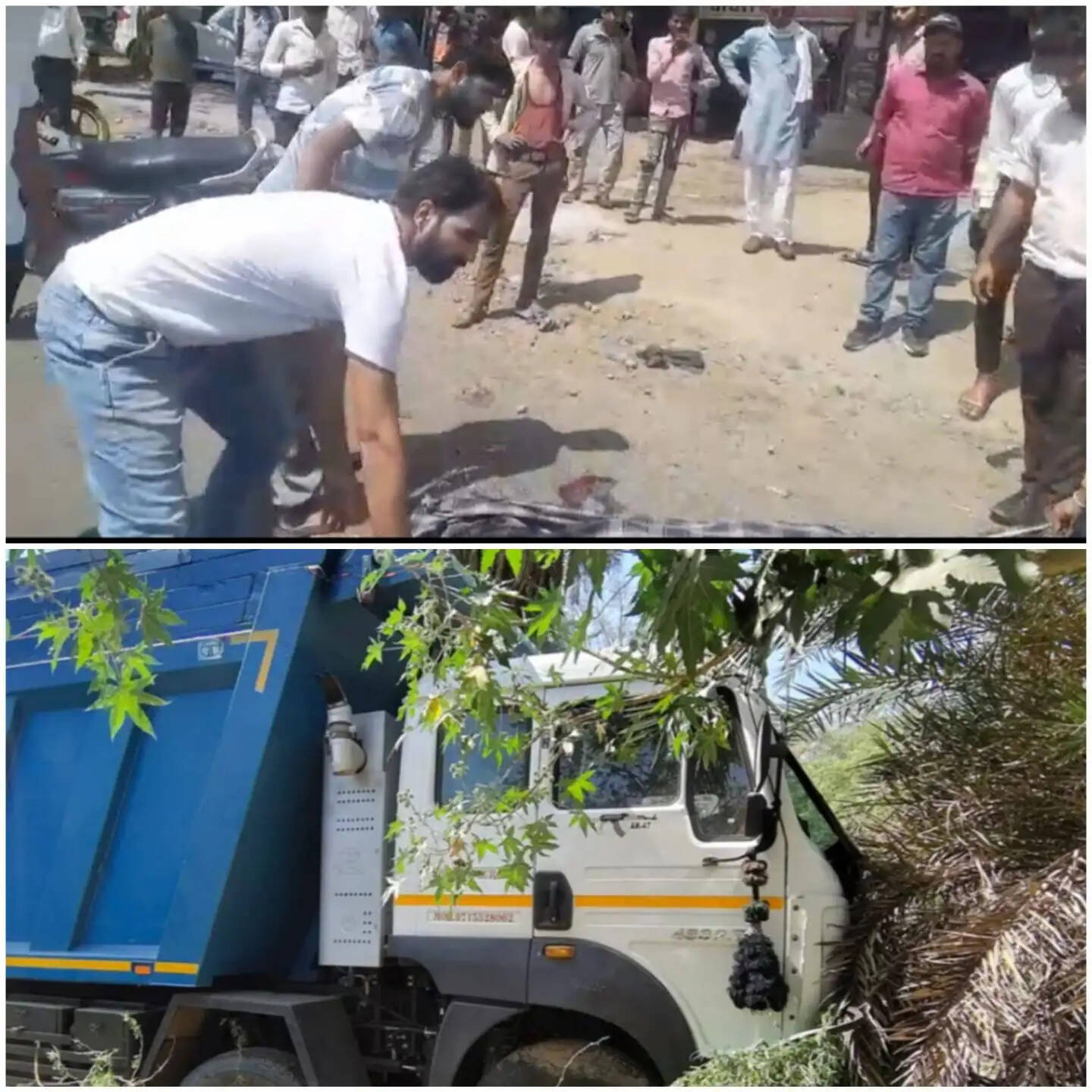 राजगढ़: ढलान पर खड़े बेकाबू डंपर ने दो छात्राओं को कुचला, एक की मौत, एक गंभीर