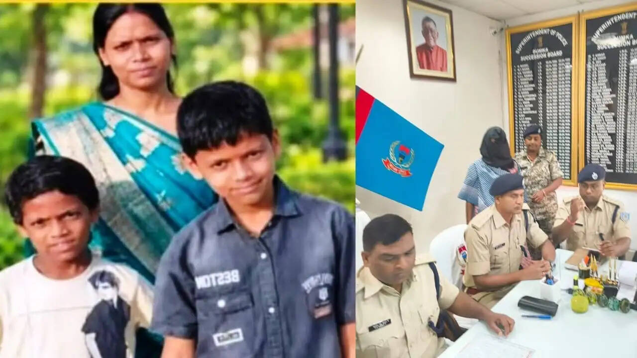 भतीजा और बेटे की हत्या की आरोपित महिला गिरफ्तार
