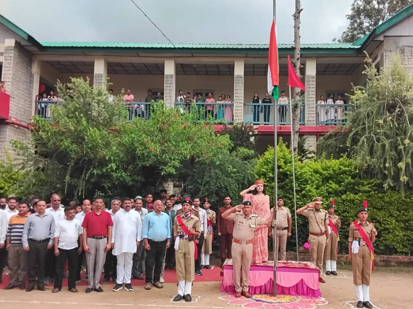 सुंदरनगर,करसोग व सरकाघाट में हर्षोल्लास से मनाया गया 80वां स्वतंत्रता दिवस समारोह