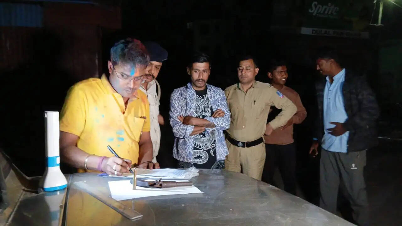 होली की रात हथियार के साथ युवक गिरफ्तार