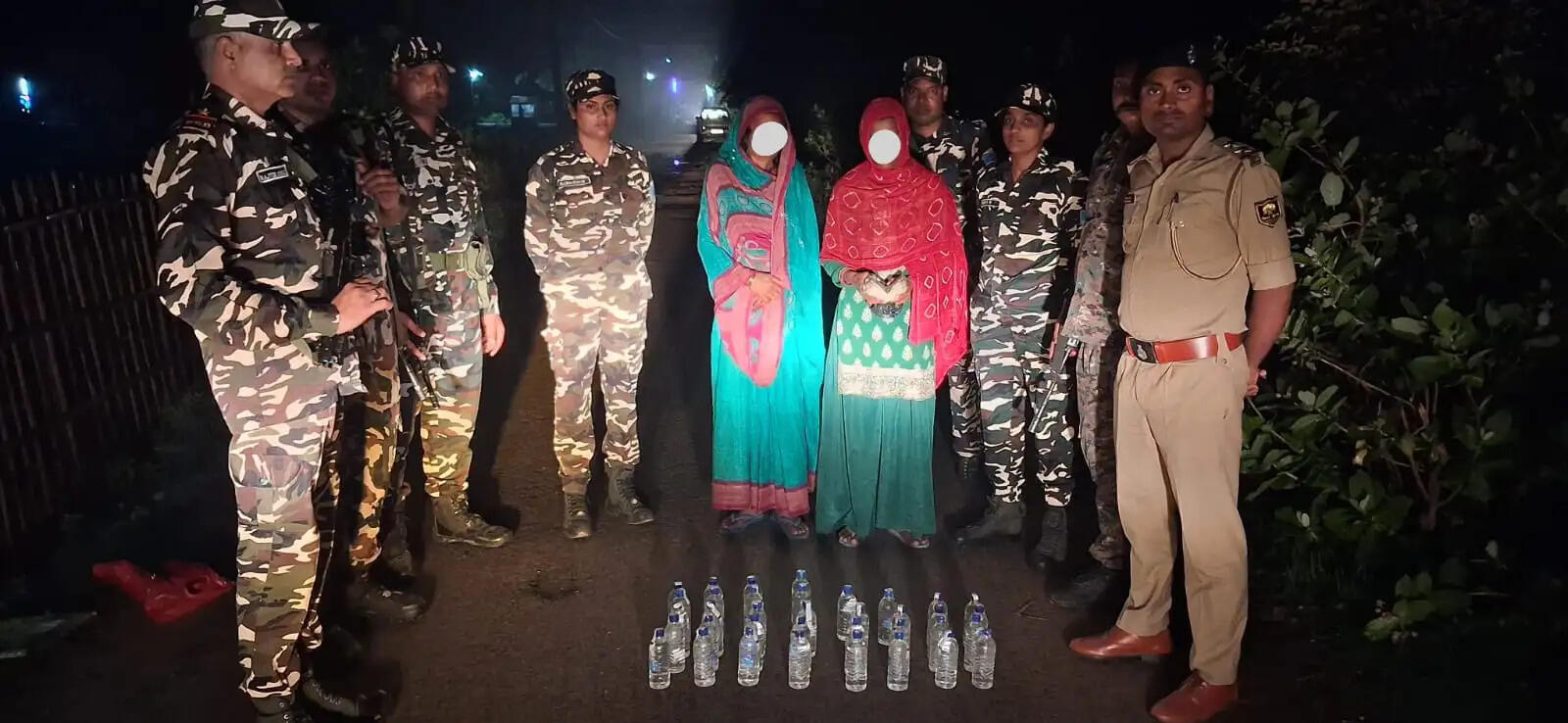 नेपाल से शराब और नकदी तस्करी की कोशिश नाकाम, SSB ने दो महिलाओं को दबोचा