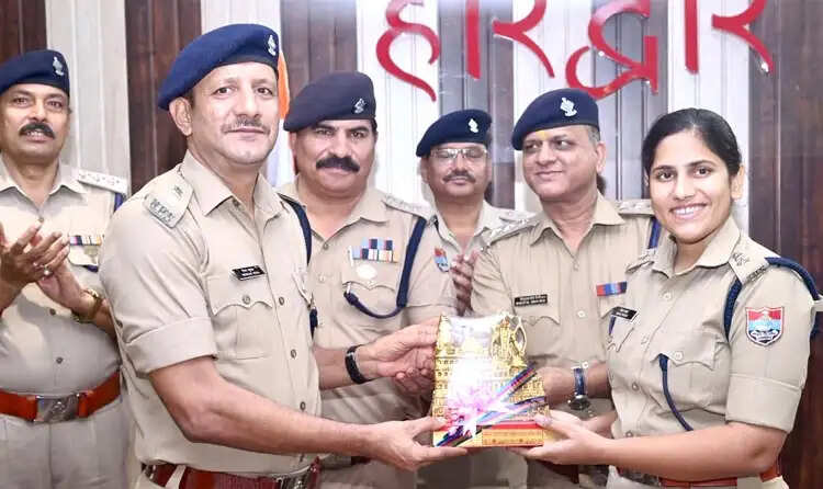 22 माह का कार्यकाल पूरा कर विदा हुए एसपी देहात सुयाल