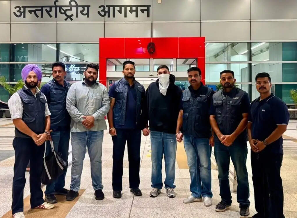 पंजाब पुलिस ने लॉरेंस बिश्नोई के गुर्गे को कनाडा से डिपोर्ट किए जाने के बाद हिरासत में लिया