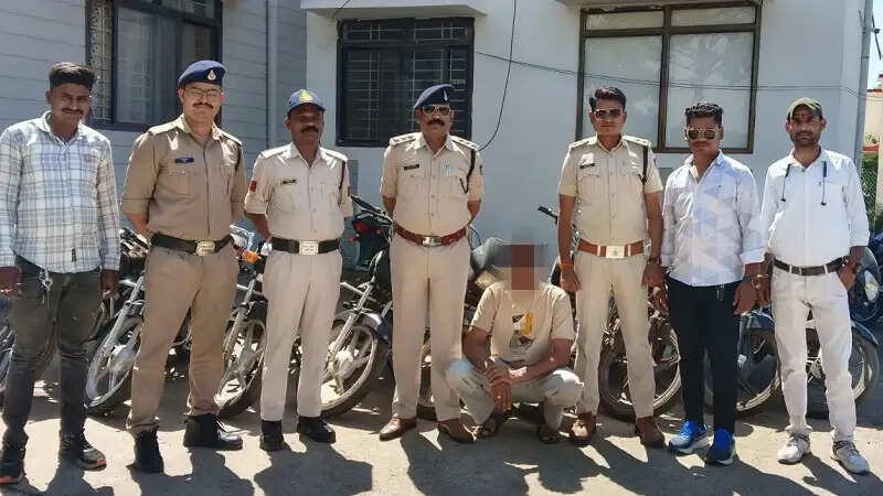 मप्र पुलिस की वाहन चोरों पर प्रभावी कार्रवाई, एक माह में 109 दोपहिया वाहन बरामद