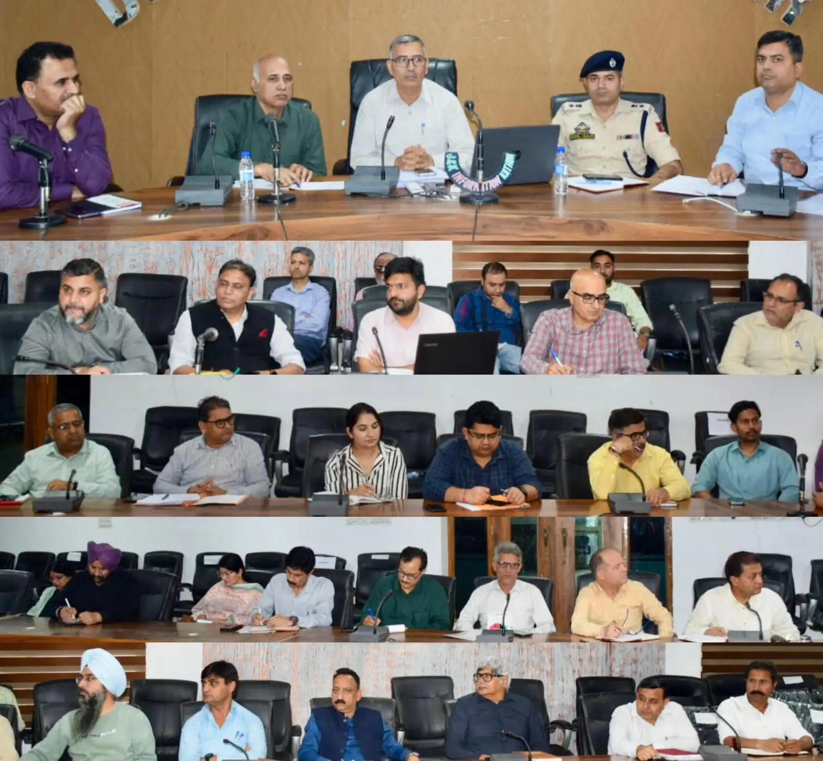 100 दिवसीय नशा मुक्त अभियान की तैयारियों की समीक्षा, 13 अप्रैल को मेगा पदयात्रा