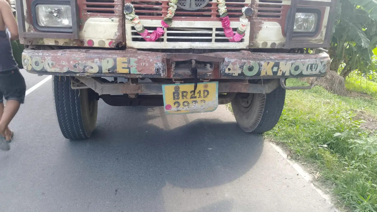 ट्रक ने साइकिल सवार को रौंदा, मौके पर मौत