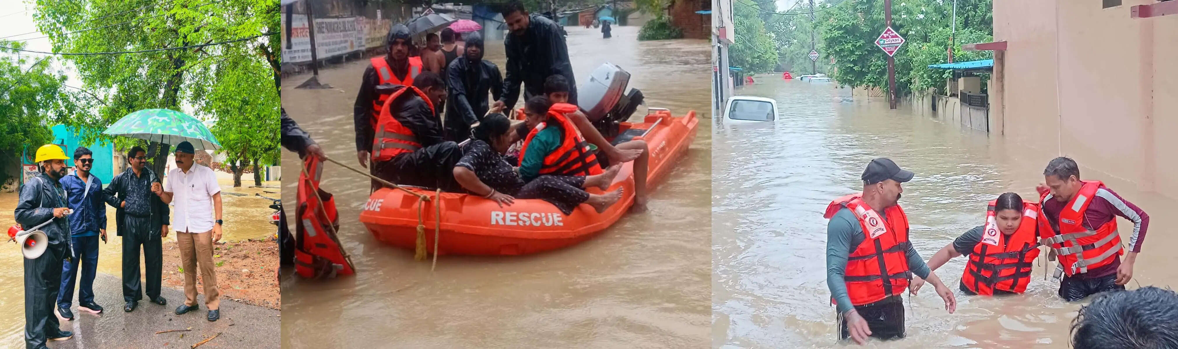 भारी बारिश के मद्देनजर जिला प्रशासन अलर्ट, कलेक्टर ने दिए राहत एवं बचाव के निर्देश