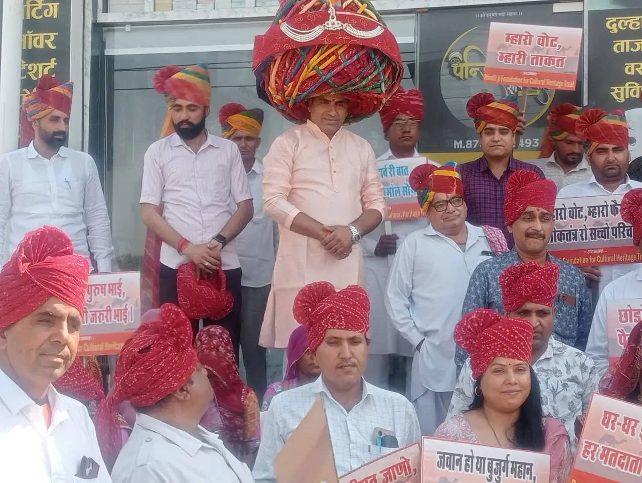 राजस्थान में पहली बार पंचायत चुनाव में ‘वोट बारात’ का नवाचार