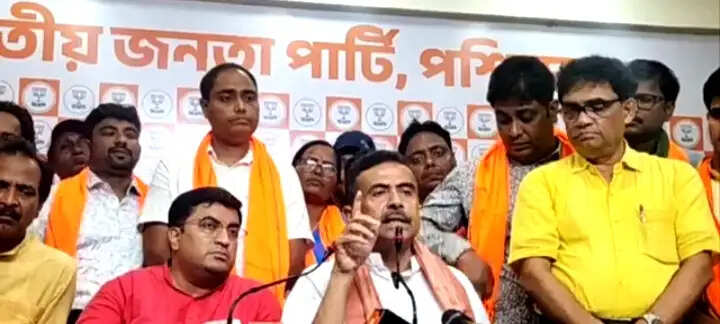 (चुनाव 26) राज्य में राजनीतिक परिवर्तन का माहौल बन रहा है : शुभेंदु अधिकारी