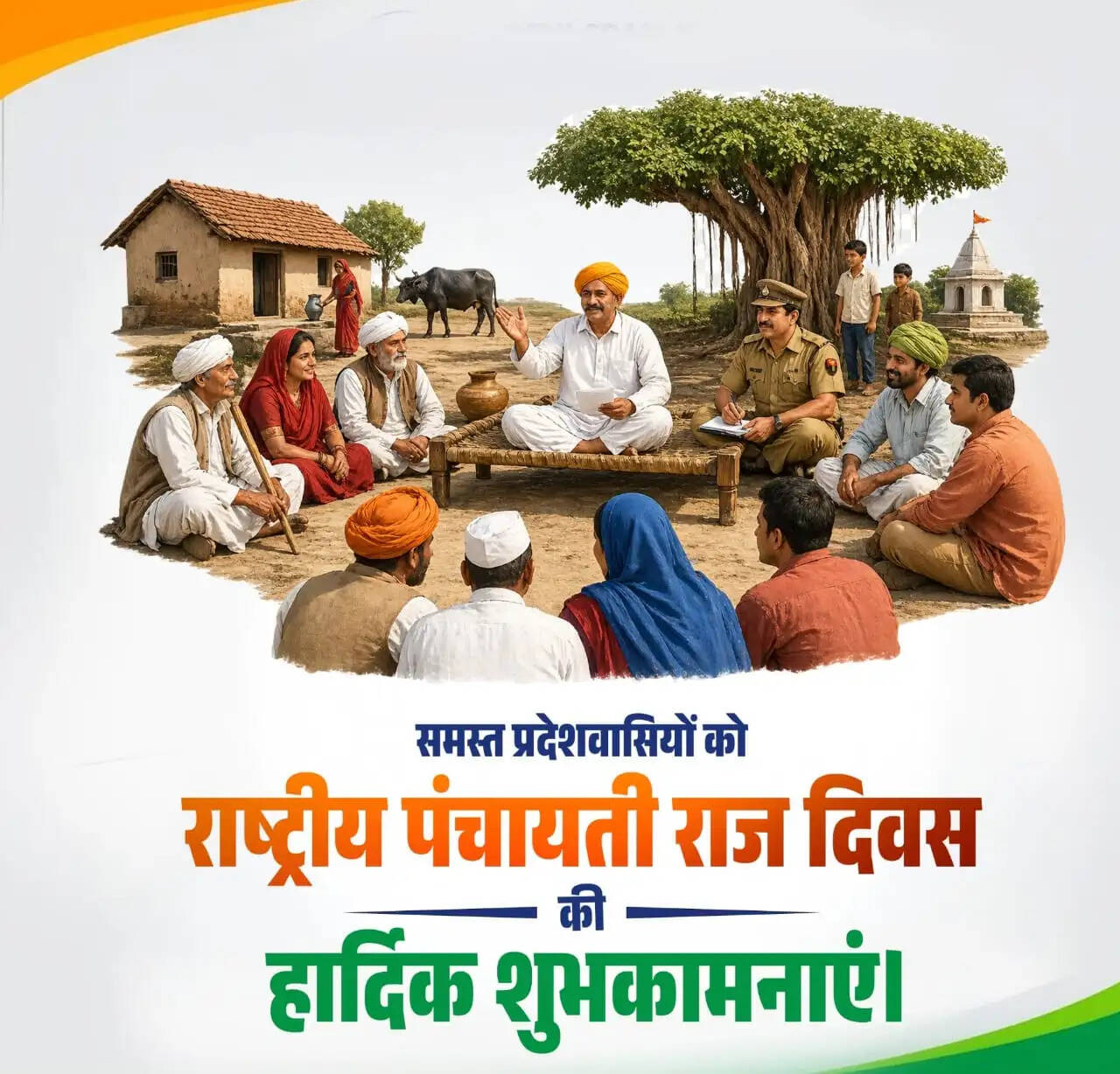 राष्ट्रीय पंचायती राज दिवस पर उपराष्ट्रपति, केंद्रीय गृह मंत्री सहित कई नेताओं ने दी शुभकामनाएं