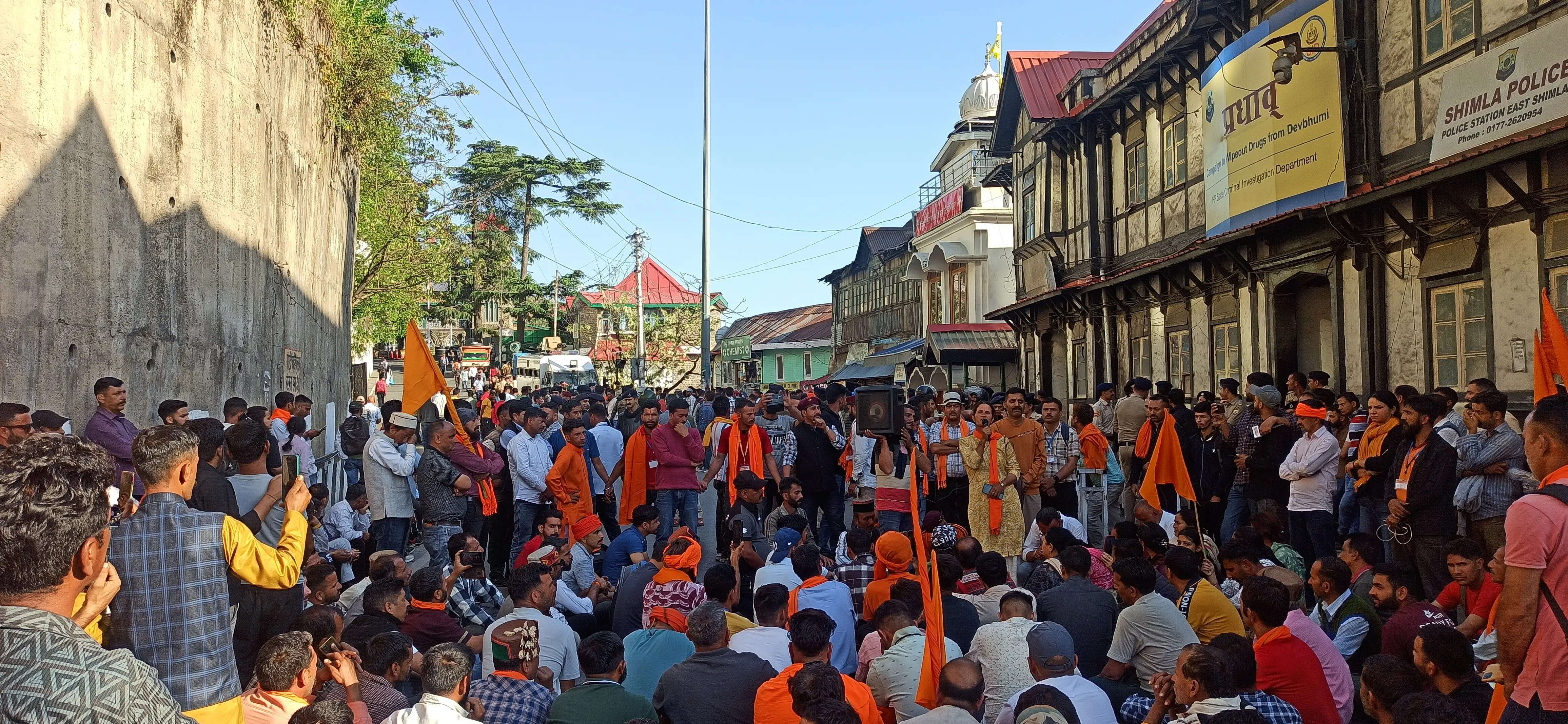 देवभूमि क्षत्रिय संगठन के खिलाफ चक्का जाम पर एफआईआर दर्ज