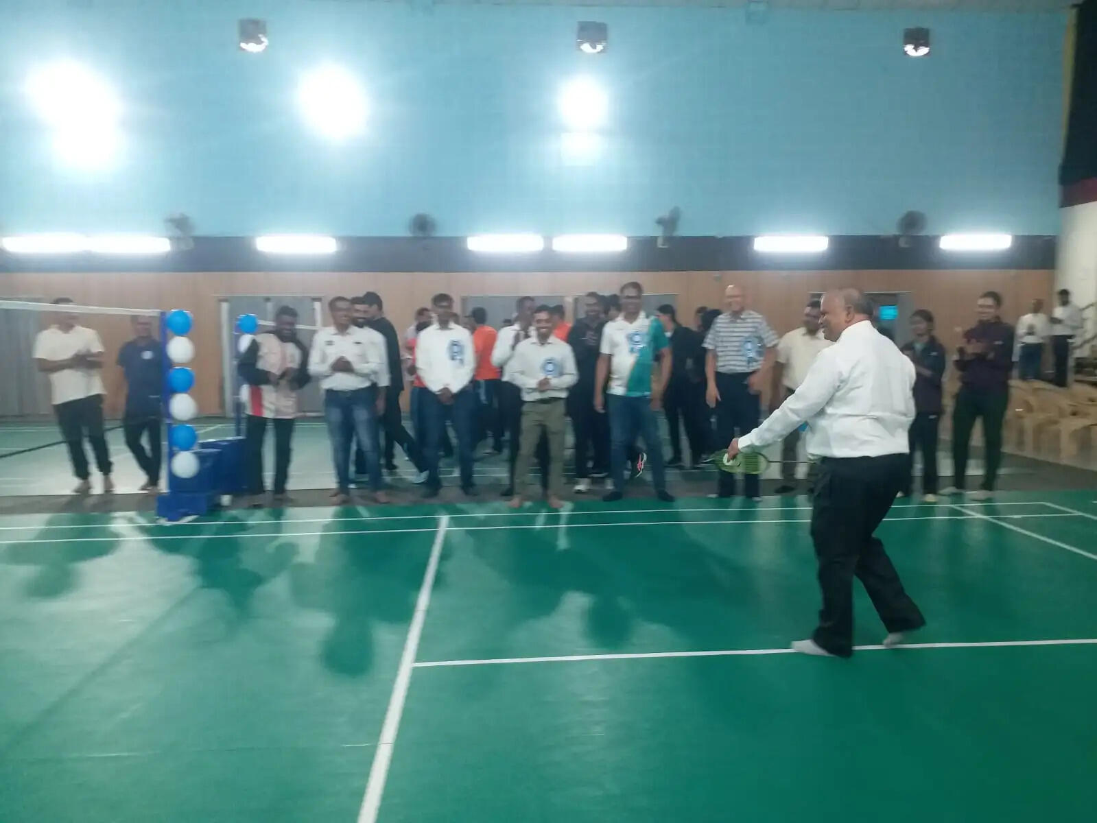 मड़वा विद्युत संयंत्र के जूनियर क्लब में पाॅवर कंपनीज अंतरक्षेत्रीय बैडमिंटन स्पर्धा का आगाज