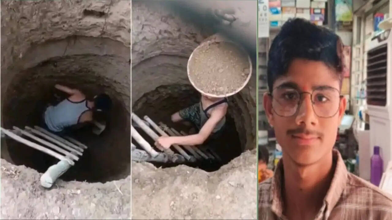 पानी की तलाश में जुटा 16 साल का अनीश, अकेले 25 फीट गहरा कुआं खोदकर निकाला मीठा पानी