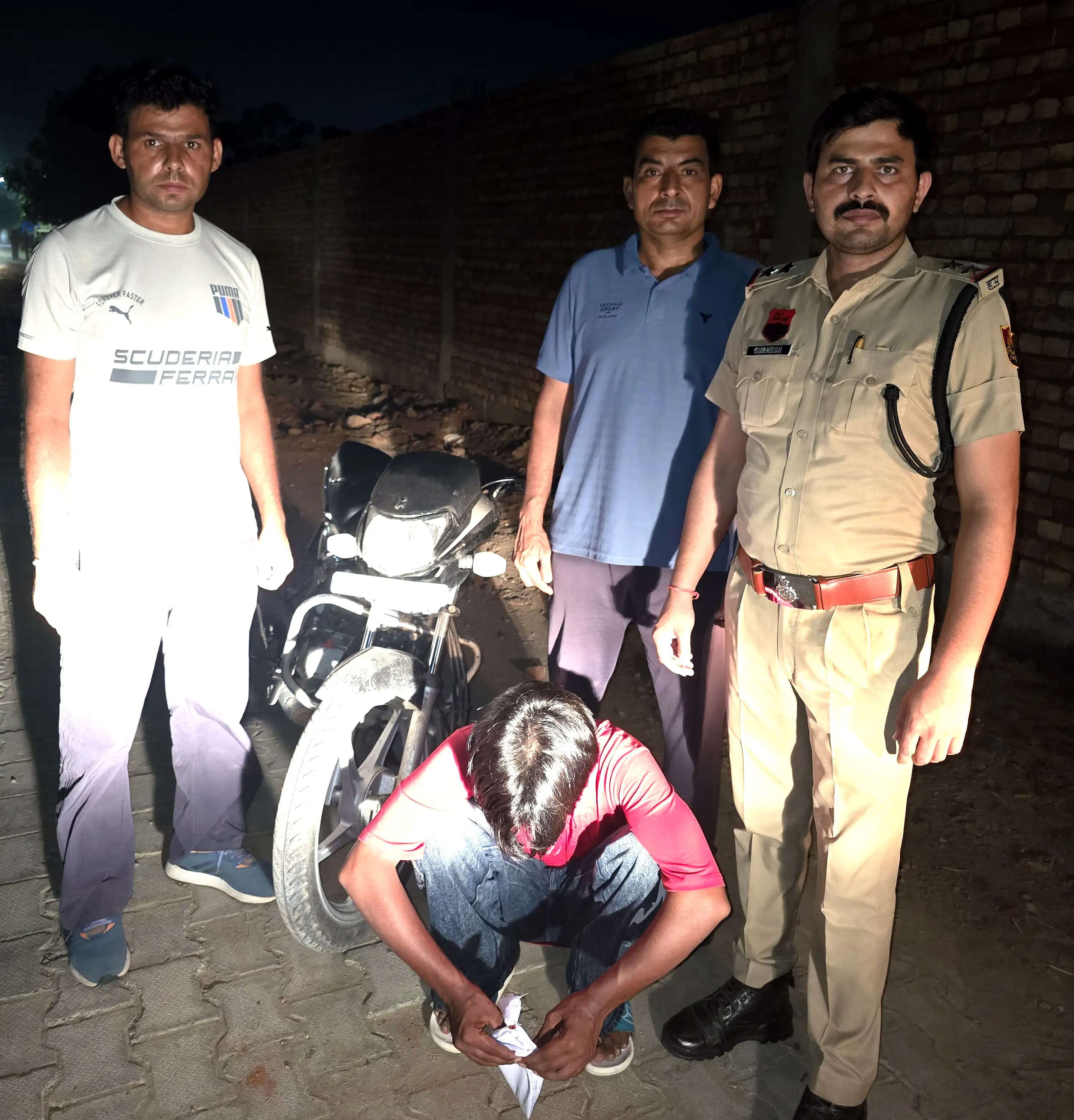 सिरसा: चार नशा तस्कर गिरफ्तार, लाखों की हेरोइन बरामद