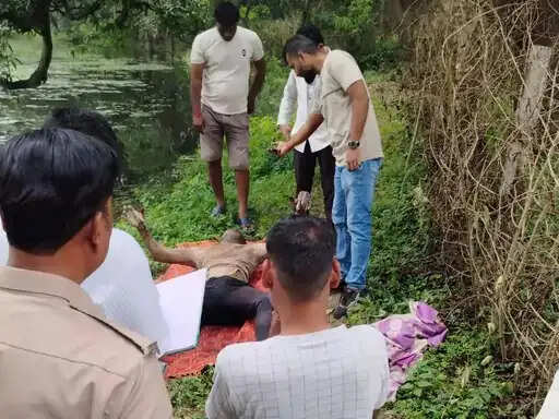 अनूपपुर: 4 दिन से लापता अधेड़ का शव मिला तालाब में,परिजन ने हत्या की आशंका जताई