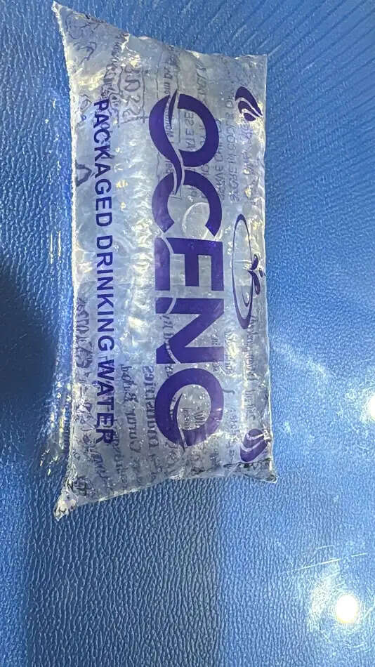 जिले में ओसेनो ब्रांड के पानी पाउच के वितरण और भंडारण पर रोक