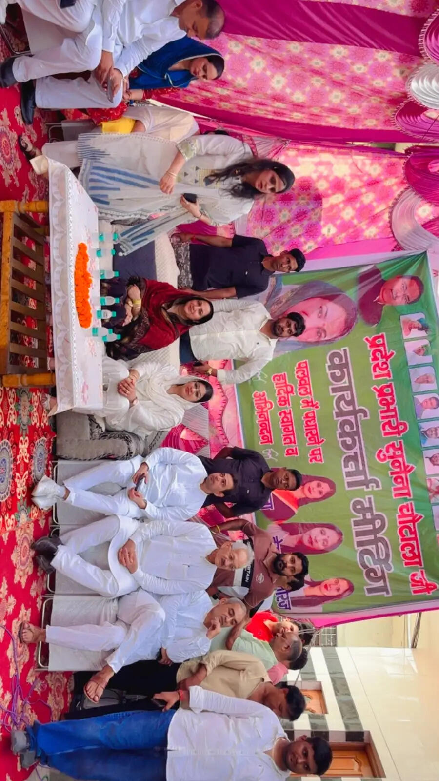 पलवल: सरकार आंदोलन करने वालों की आवाज दबाने का प्रयास कर रही: सुनैना चौटाला