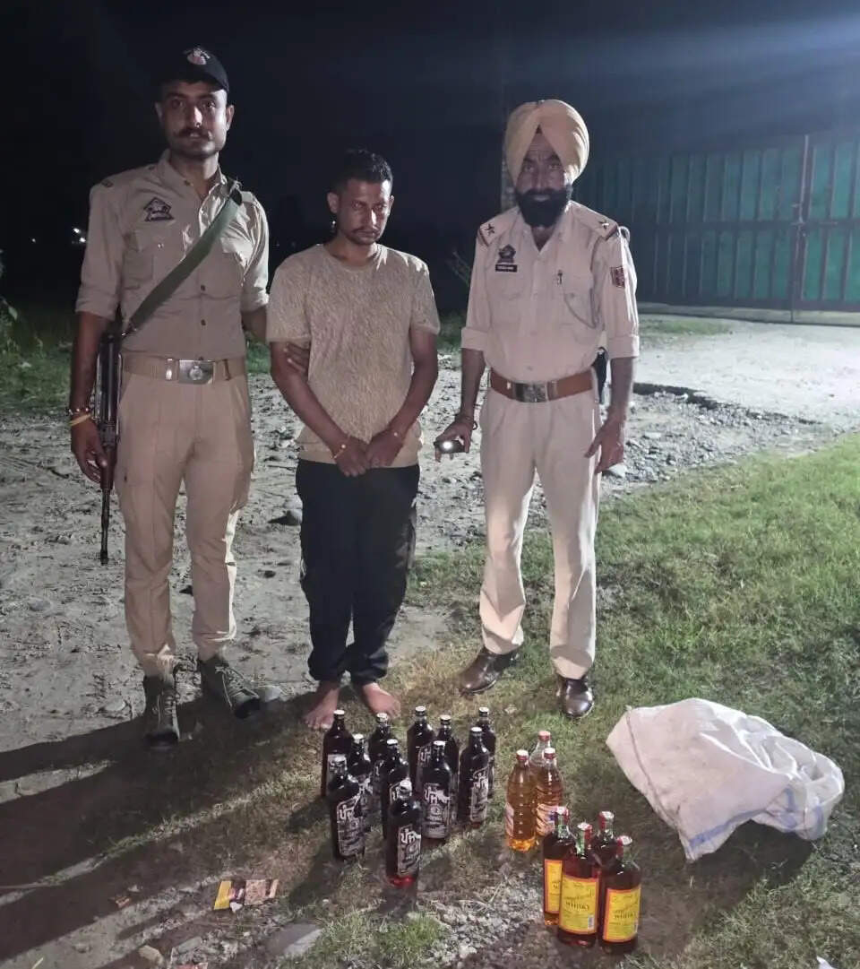 कीढ़ियां गंडियाल में अवैध शराब बरामद, एक गिरफ्तार