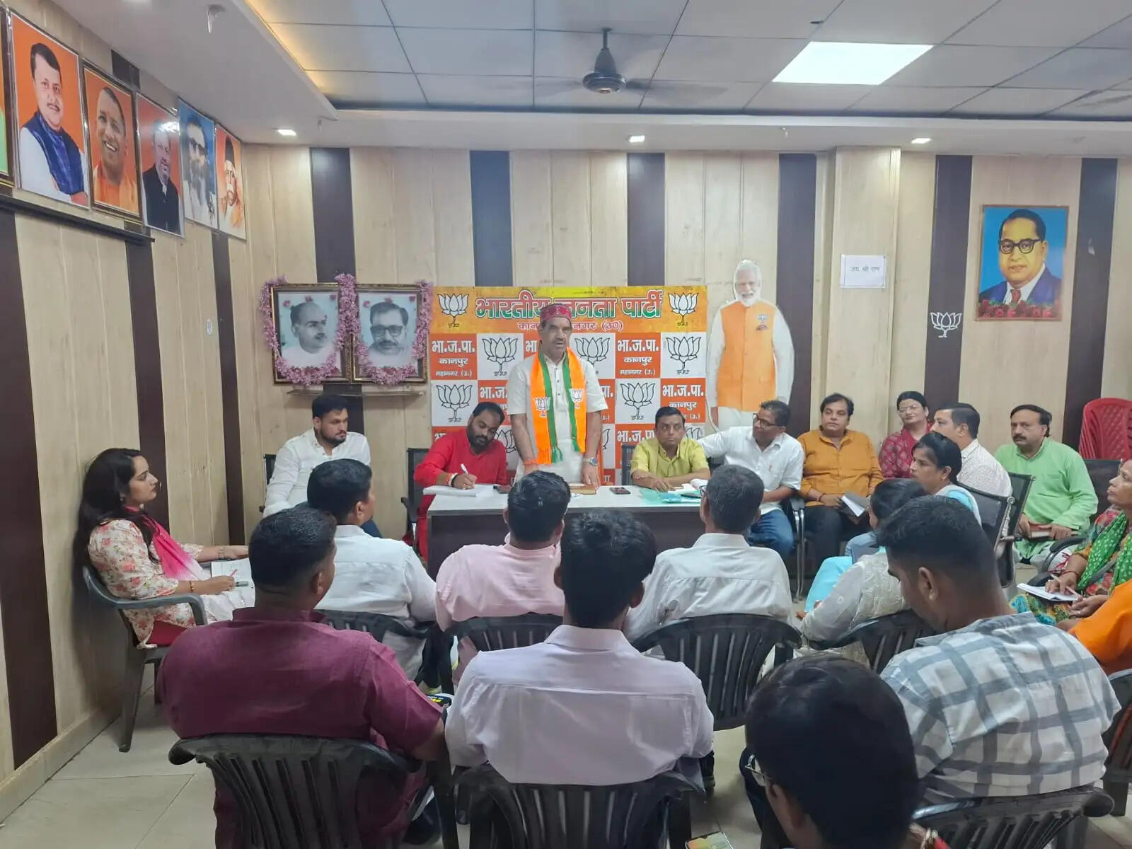 संत शिरोमणि रविदास जी महाराज की कलश यात्रा को जन-जन तक पहुंचाया जाएगा : अनिल दीक्षित