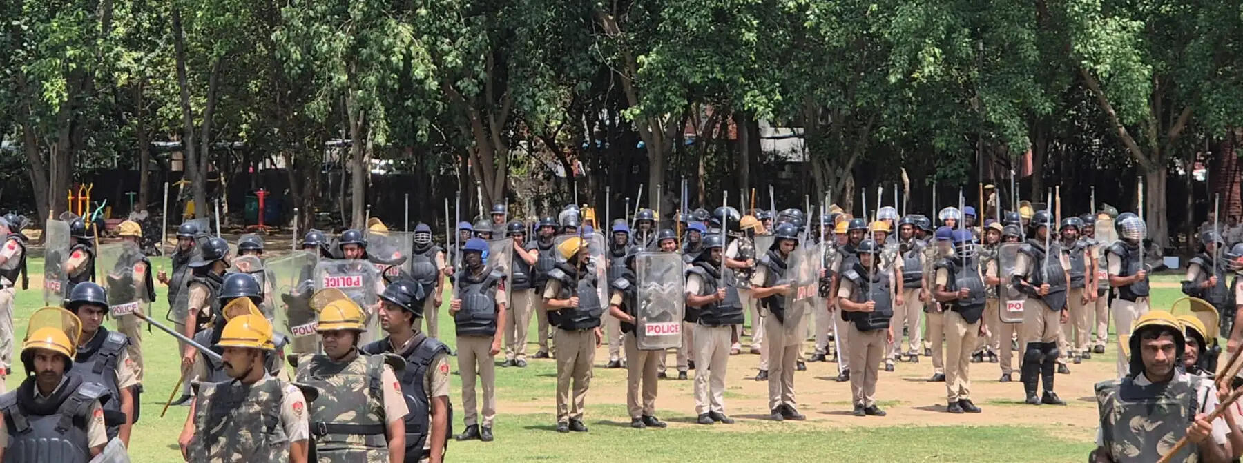 गुरुग्राम पुलिस ने गठित की पांच लॉ-एंड-ऑर्डर कंपनियां