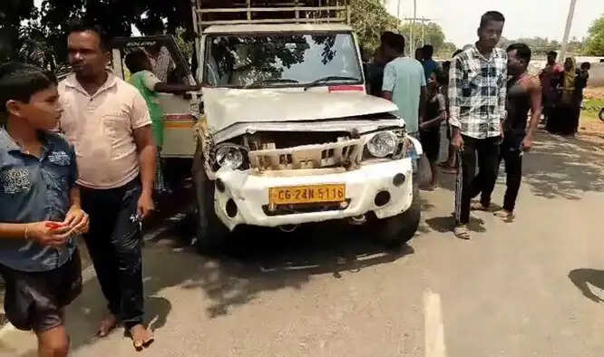 कोंड़ागांव में पिकअप वाहन की टक्कर से सात माह की मासूम की मौत, मां और छह वर्षीय बहन घायल